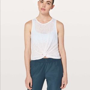 Lululemon Mesh Twist Tank Top